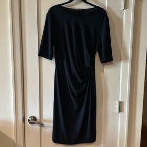 Banana republic - Elbow length sleeve side ruched dress